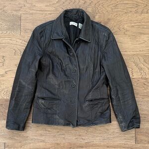 ANN TAYLOR Leather Jacket